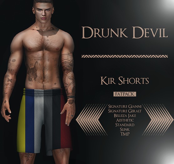 Drunk Devil - Kir Shorts - FATPACK