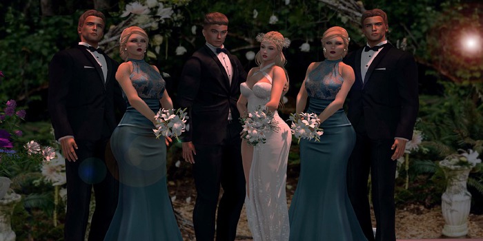 Grooup photo wedding