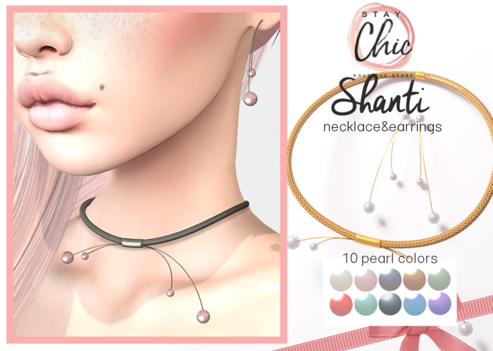 Stay Chic - Shanti set SILVER(addme)