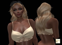 Yellow Lace Bra MAITREYA