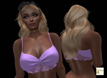 Purple Lace Bra MAITREYA