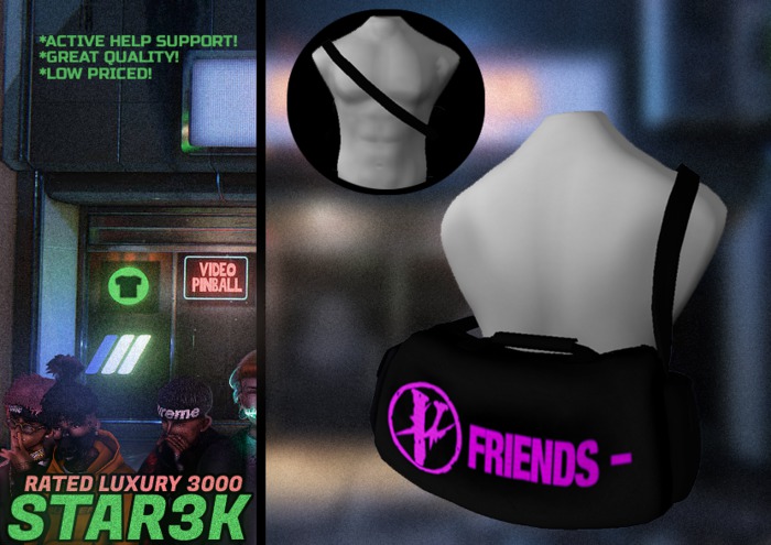 Ian's Duffle Bag Purple