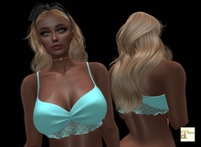 Blue Lace Bra MAITREYA
