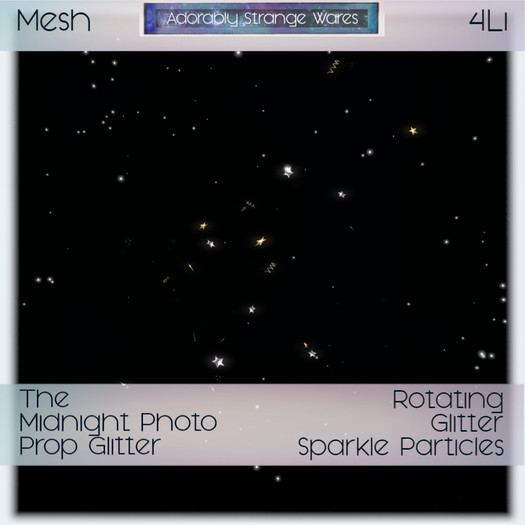 ~ASW~ The Midnight Photo Prop Glitter