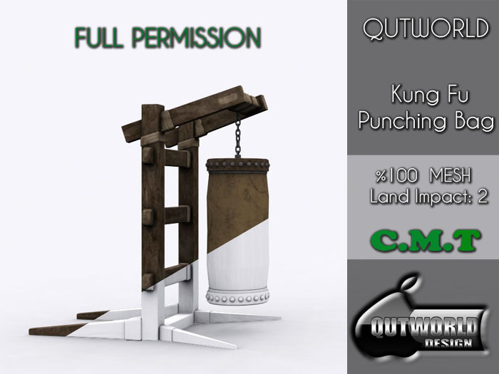 .::QUTWORLD Kung Fu Punching Bag::.FP Unpack (ADD)