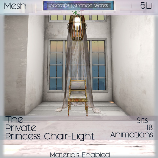 ~ASW~ The Private Princess Chair -Light