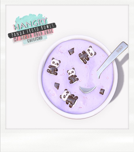 Hangry - Panda Froyo Bowl - Grape