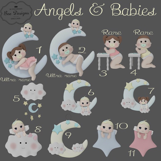 Bee Designs Angels & Babies Gacha 6