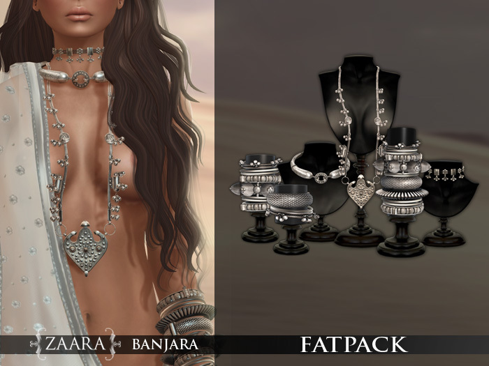 Zaara : Banjara silver *FATPACK*