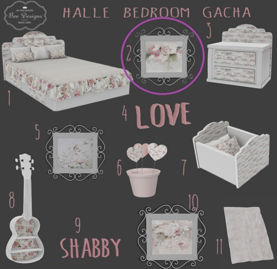 Bee Designs Halle Bedroom gacha 2
