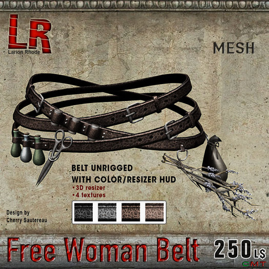 LR Free Woman Belt (box)