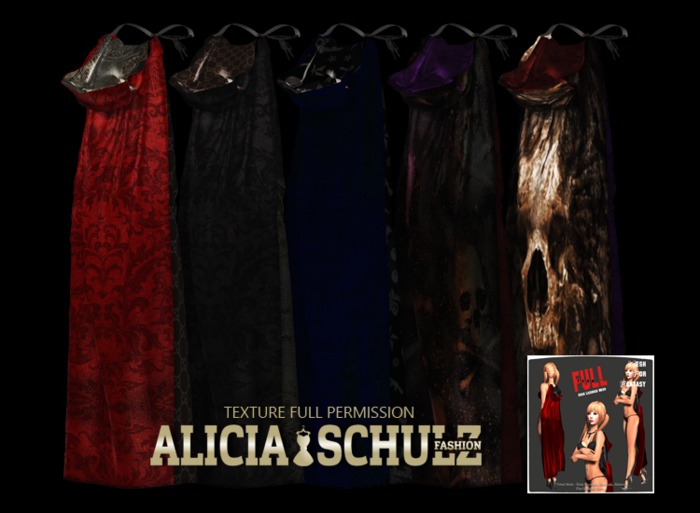 [Alicia Schulz] Texture for -=MF=- Red Riding Cloak - PSD Version