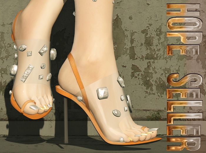 [HS] Diamonds Sandals [Brown]