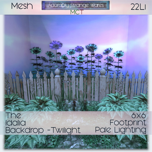 ~ASW~ The Idalia Backdrop -Twilight