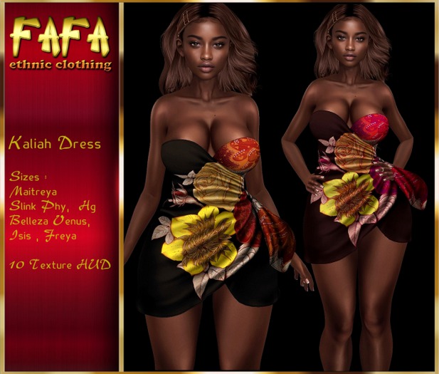 {FAFA}Kaliah Dress (unpack)