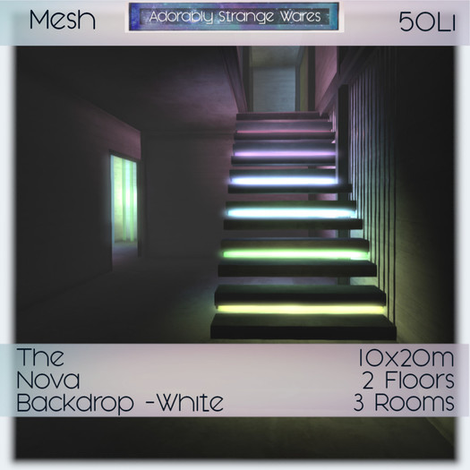 ~ASW~ The Nova Backdrop White