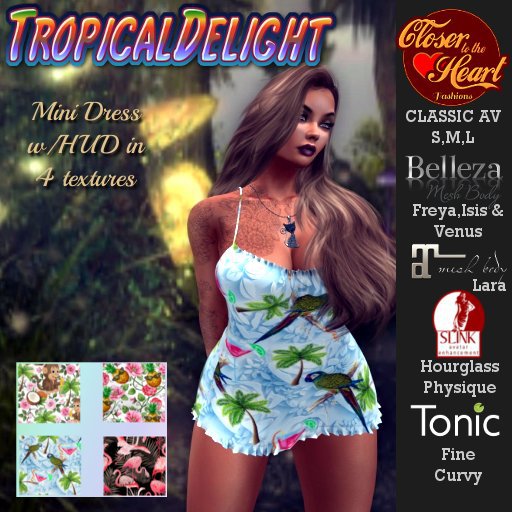 TropicalDelight Mini w/Texture Change HUD**