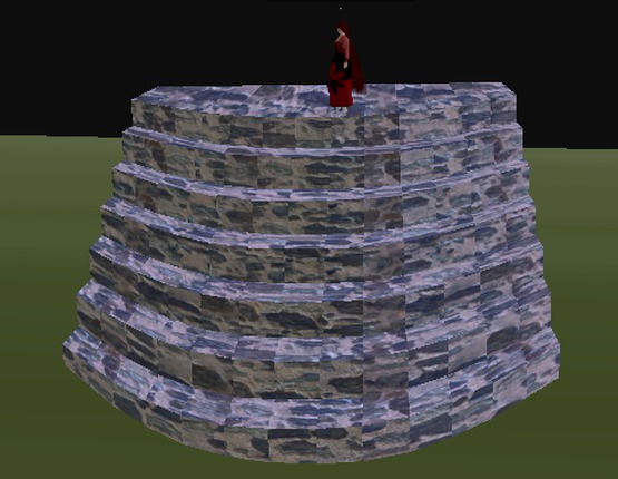 Half Round Brick Stairs Steps