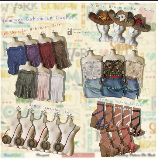 =Zenith=Summer Platform Sandals (Blue) - Lara