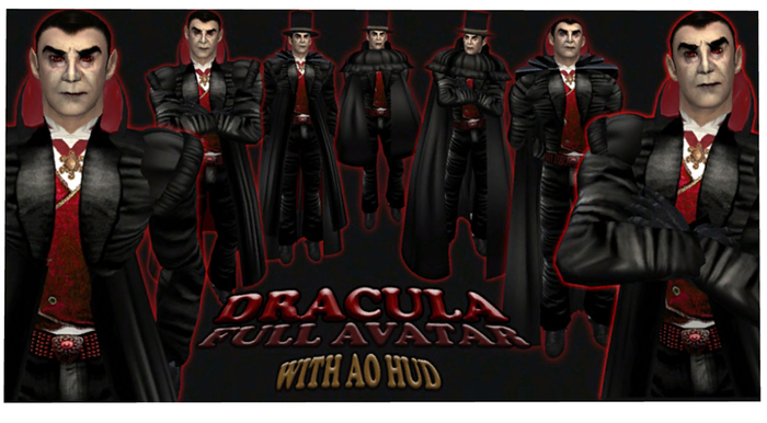 VAMPIRE ( for Halloween ) full avatar .