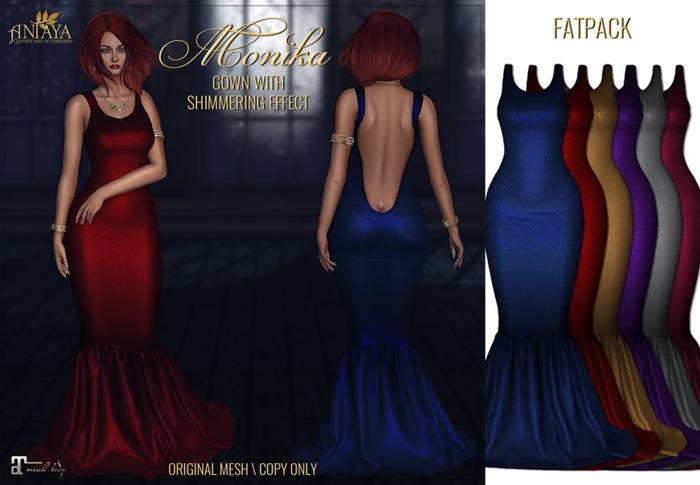 :: ANTAYA :: Gown <Monika> Fat pack Maitreya (wear me)
