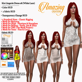 AmAzInG CrEaTiOnS Kin Lingerie Dress 08 (White Lace)