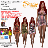 AmAzInG CrEaTiOnS Kin Lingerie Dress 05 (Retro, Ethnic)