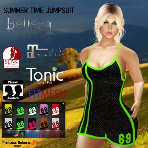 Summer Time Jumpsuit "BOXED"