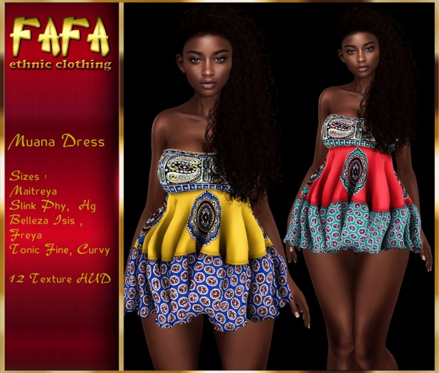 {FAFA}Muana Dress (unpack)