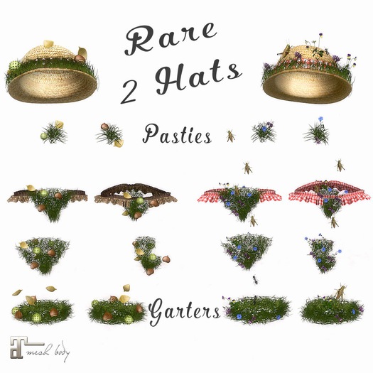 * Belle Des Champs * Spring & Fall Hats RARE