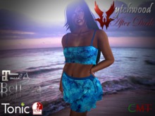 W-AD Summer Halter Ocean