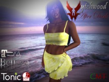 W-AD Summer Halter Lemon