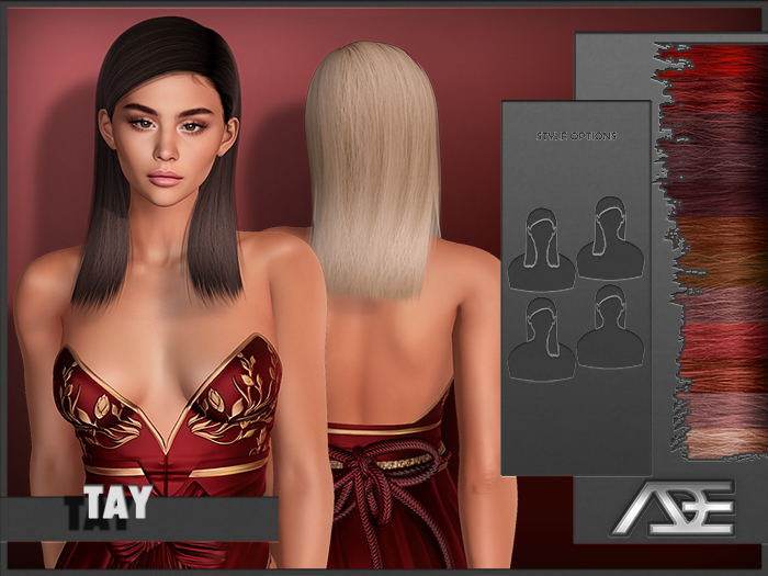 Ade - Tay Hairstyle (Reds)