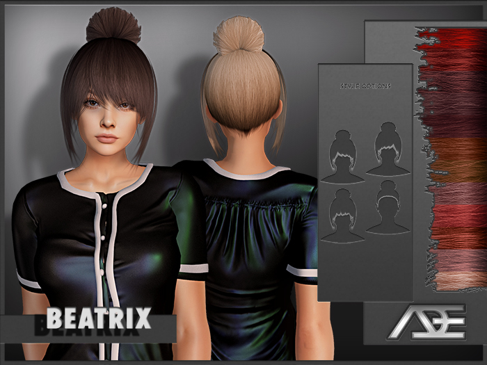 Ade - Beatrix Hairstyle (Reds)