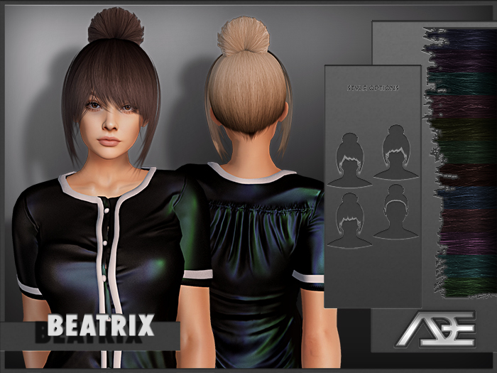 Ade - Beatrix Hairstyle (Colored Highlights)