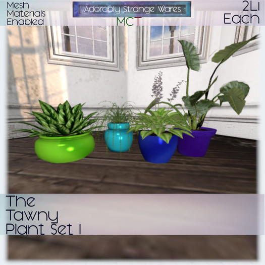 ~ASW~ The Tawny Planter Set I