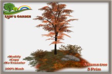 Lady's Garden - Autumn tree 5 Prim
