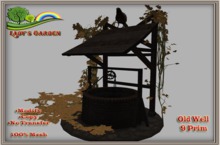Lady's Garden - Old Well 9 Prim