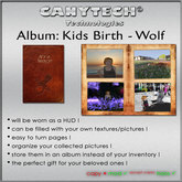 Canytech Album Kids Birth WOLF