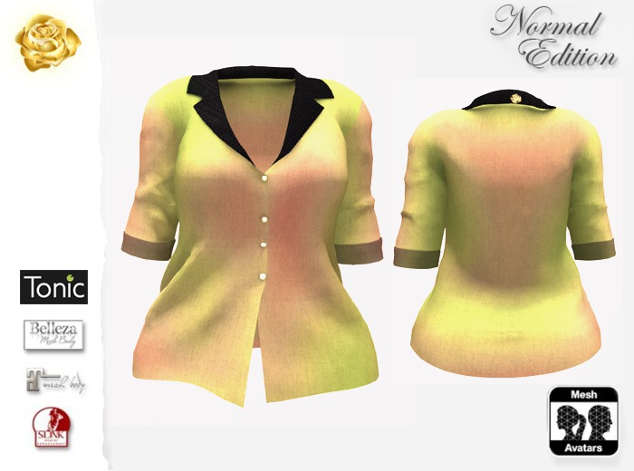 Social Shirt - Yellow * Inodoro