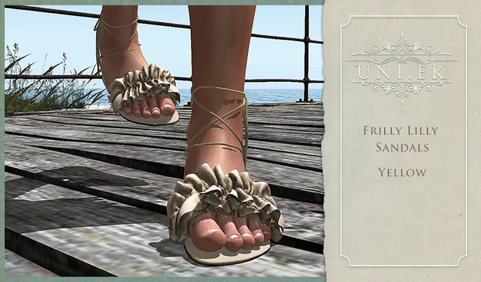 Frilly Lilly Yellow Unpacker Hud