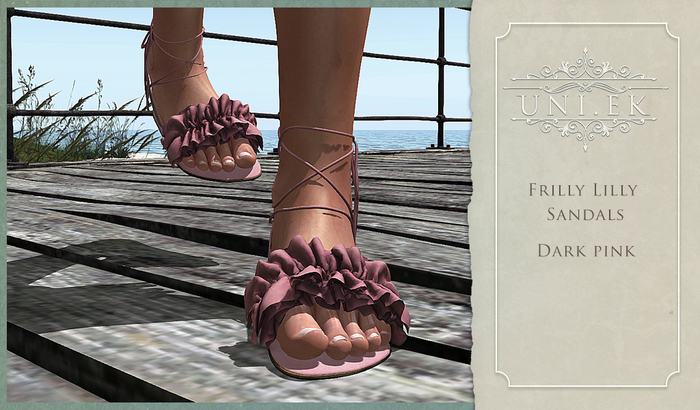 Frilly Lilly Dark Pink Unpacker Hud