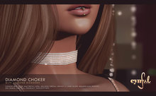 Cynful Diamond Choker [Maitreya Lara, Belleza Freya, Slink (HG), Legacy
