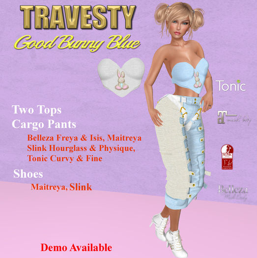 Travesty Good Bunny Blue