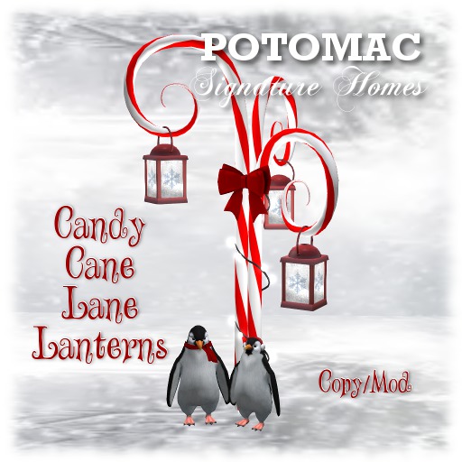 Candy Cane Lane Lanterns (boxed)