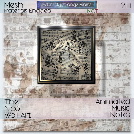 ~ASW~ The Nico Wall Art