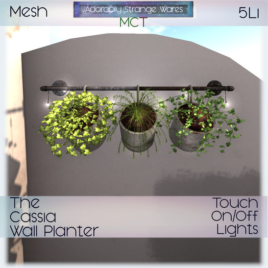 ~ASW~ The Cassia Wall Planter