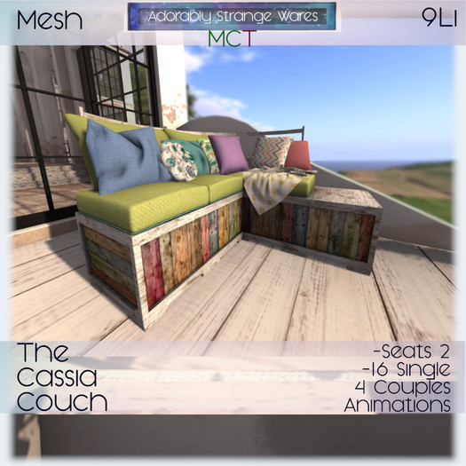 ~ASW~ The Cassia Couch