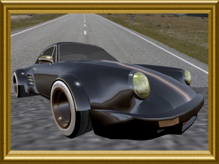 Sports Car (German Legend)(blk)