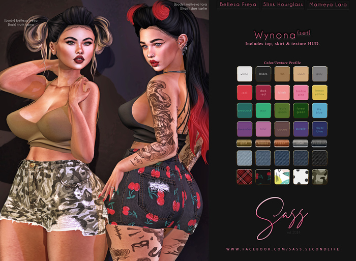 sass [wynona] set